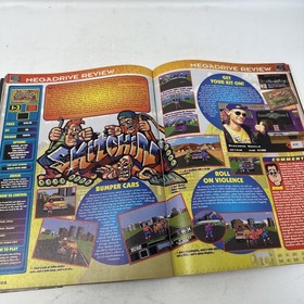 Mean machines Sega magazine ,# 18,April 1994, star trek + original stickers