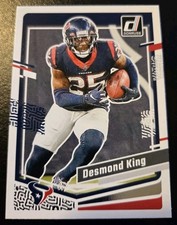 2023 Panini Donruss Football Desmond King #118 Houston Texans