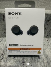 NEW SEALED Sony WF-C710N/BZ Truly Wireless Noise Canceling Earbuds