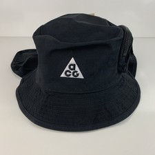 Nike Big kids' ACG Apex Bucket Hat Black  Outdoors Hiking Camp HJ7023-010