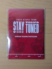STAYC 2025 Tour STAY TUNED Official MD Trading Photocard SEALED (4 pcs each)
