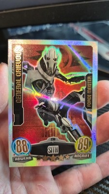 Topps Force Attax Grievous #240 Force Meister Holo