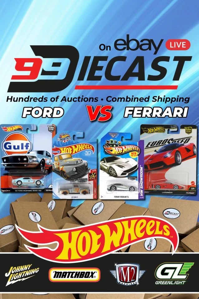 ⚔️ Featured: Ford vs Ferrari! Hot Wheels, Johnny Lightning & More! 10/26