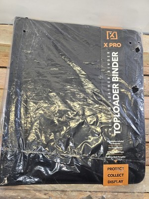 Toploader Binder | Holds 252 Toploaders | 20 Toploaders INCL | 9-Pocket **READ**