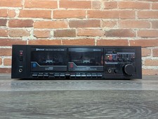 Sherwood Stereo Dual Double Cassette Deck Player/ Recorder S270DD Tested-Works