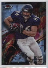 2024 Topps Finest Common Sky Blue Refractor /325 Todd Heap #6 1kx5