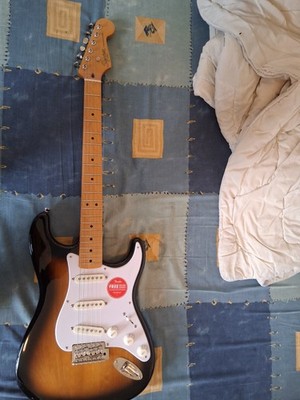 fender strat sqiuer classic vibe mit tremolo hebel kaum gespielt fast neuwertig