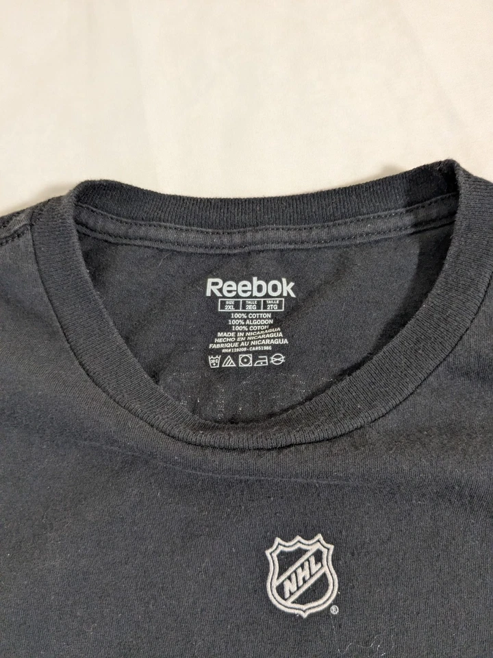 Reebok NHL Black Men's T-Shirt New York Rangers Size 2X - Image 3 of 4