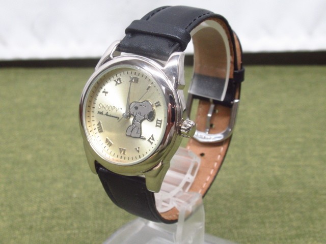 FOSSIL Peanuts 50th Anniversary Snoopy Limited 3000 Silver Watch