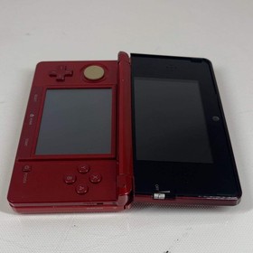 Nintendo 3DS Handheld Game Console CTR-001 Flame Red