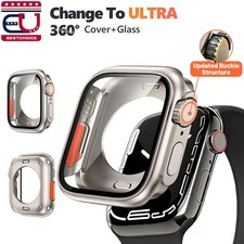 For Apple Watch Series 9 8 7 6 5 4 SE Full Screen Cover Protector Like Ultra
