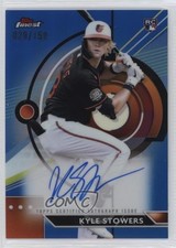 2023 Topps Finest Blue Refractor 20/150 Kyle Stowers #FA-KS Auto 1b3