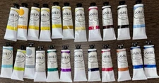 Gamblin Artist’s 23 Oil Colors 37ml Paint Tubes Robert NEW Art Canvas Brush