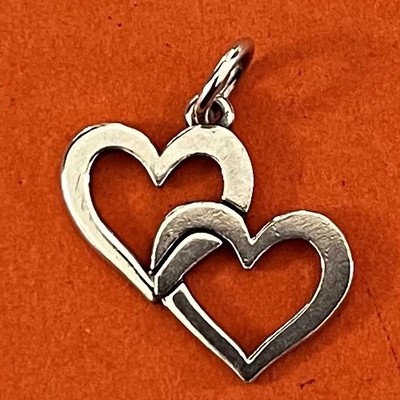 s-l400.jpg James Avery small cupid hearts charms Retired main image 0