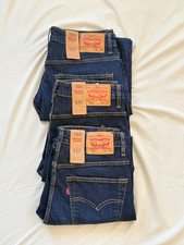 Levi's 511 Men's Athletic Taper Comfort Jeans Dark Wash BNWT Waist Sizes
