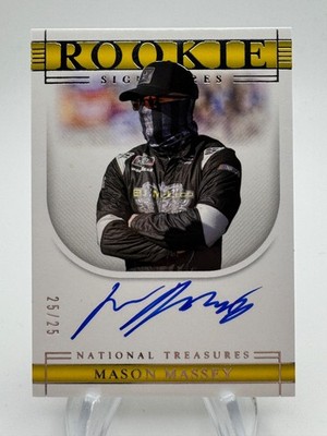 2021 National Treasures MASON MASSEY Rookie Signatures Auto /25 #RMM