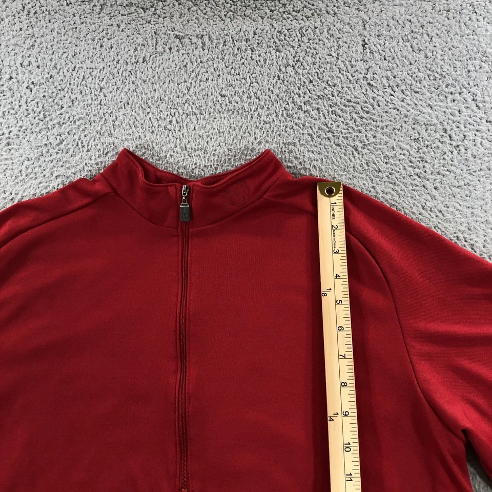 винтажный pearl izumi пуловер флисовый свитер мужской красный США велосипед велосипед велосипед - Изображение 4 из 4