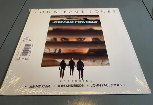 John Paul Jones Lp Scream For Help On Atlantic - Sealed Led Zeppelin Jimmy Page