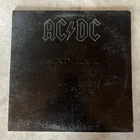 AC/DC Back In Black 1980 Vinyl Atlantic Records SD 16018 1st Pressing Sleeve