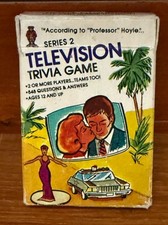 Vintage 1984 Hoyle Products Pocket Trivia Card Games Series 2 Television