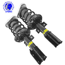 For 10-16 Mercedes W212 E350 4matic Front Right Left Shock Absorber Spring Set