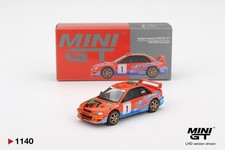 Mini GT 1:64 Subaru Impreza WRC97 #1 1999 DRM Champion Diecast Model MGT01140