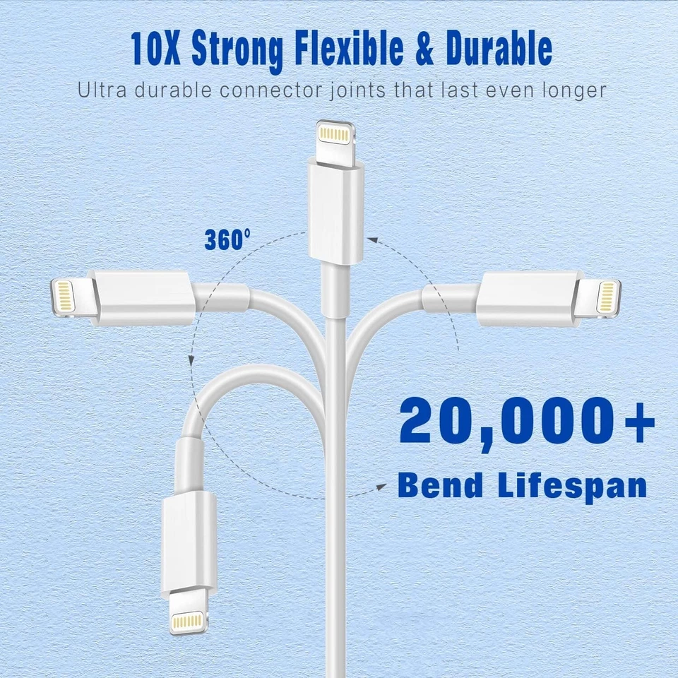 One Plus Fast Data Cable Type-C to iPhone 11/12/13/14  PD Fast Charge 3A 1M - Image 4 of 4