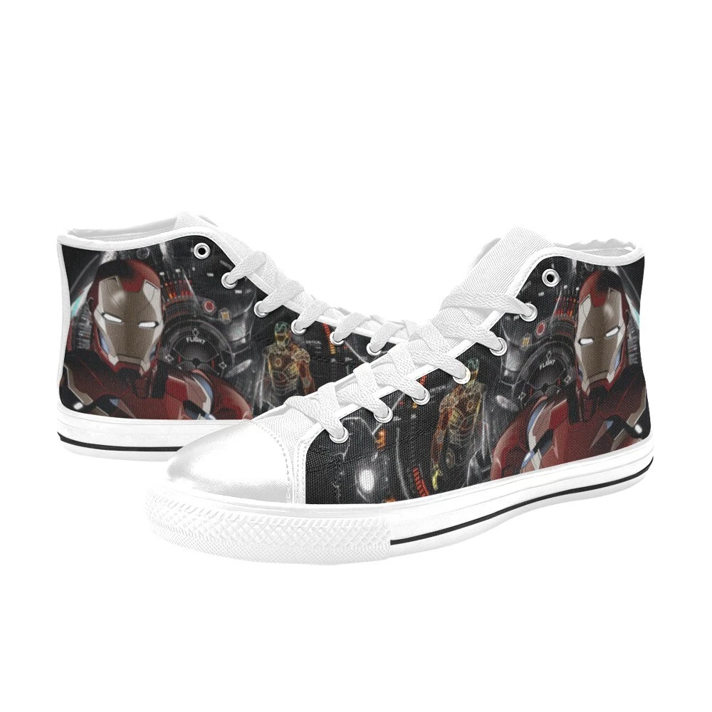 Iron Man High Top Shoes Sneakers