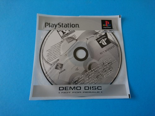PLAYSTATION 1 KIOSK DEMO DISC 2002 Version 1.19 Not For Resale - NEW SEALED