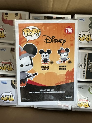 Funko POP! Disney - Halloween - Witchy Minnie #796 with Soft Protector (B22) - Picture 5 of 8