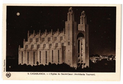 Carte Postale Ancienne – Maroc, Casablanca – Église Saint-François D'Assise – Années 1900