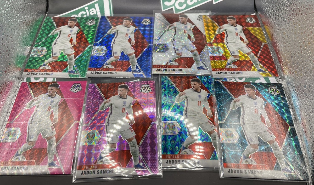 Panini Mosaic 2021-22 Jadon Sancho Bundle Lots /10 /25 /49 Panini Mosaic 2021-22 Jadon Sancho Bundle Lots /10 /25 /49
