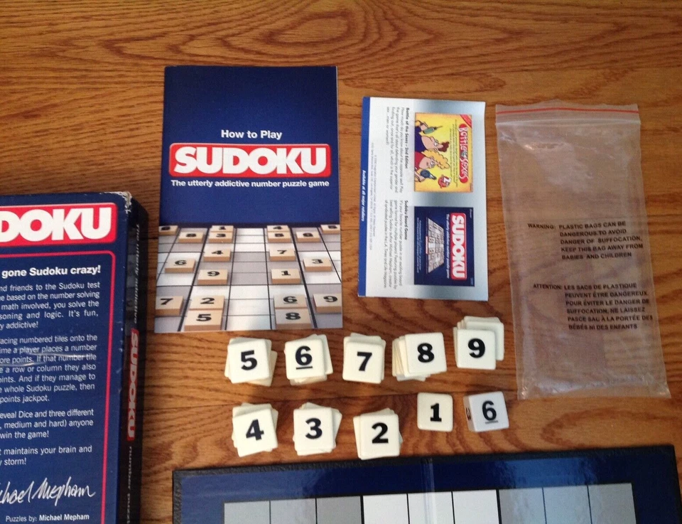 SUDOKU BOARD GAME NUMBER PUZZLE SDK549 IMAGINATION - Image 3 of 4