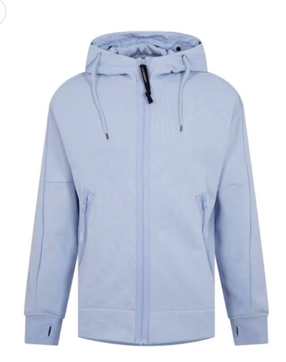 Company Goggle Jacket Cp Company Light Blue Sweatshirt Cp Company
