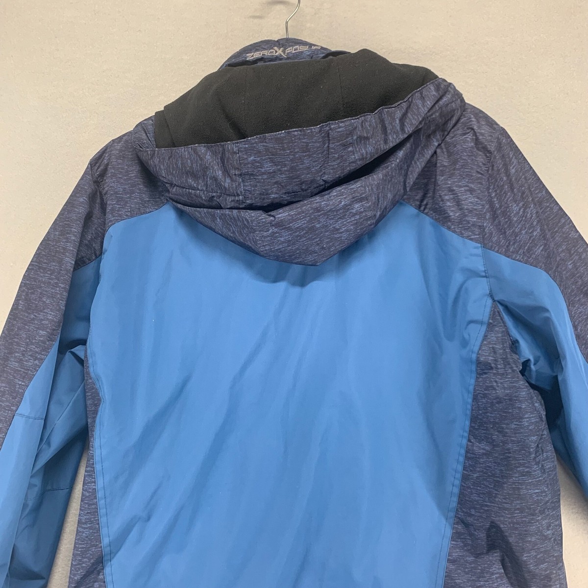 Zeroxposur Jacket Mens Medium Blue Full Zip Pocket Lined Zeroxposur Jacket Mens Medium Blue Full Zip Pocket Lined