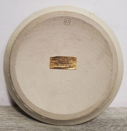 Winton Pottery Marg Hall Scotland Studio Pottery Stoneware Cheese Dish / Dome - Picture 6 of 10