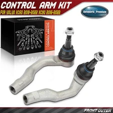 2Pcs Front Outer Steering Tie Rod Ends for Volvo XC60 2018-2022 XC90 2016-2022