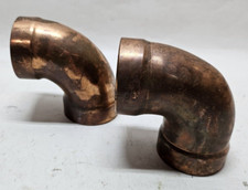 Mueller/Nibco DWV 2 in. Sweat X 2 in. D Sweat Copper 90 Degree Elbow  Lot of 2 