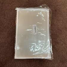 13.3" HP Laptop/Computer Protection Sticker Cover Silver Brushed Aluminum 