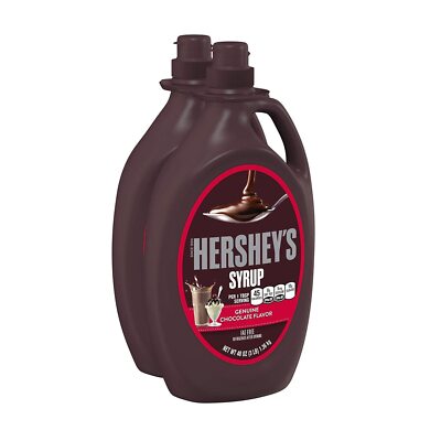 Hershey's Chocolate Syrup - 2/48 Ounce (3 Pack)