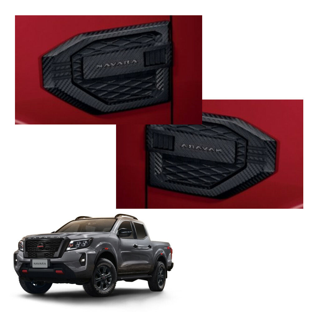 For Nissan Navara Pro 4X 4x4 2021 22 Fender Garnish Front Air Flow Vent Trim