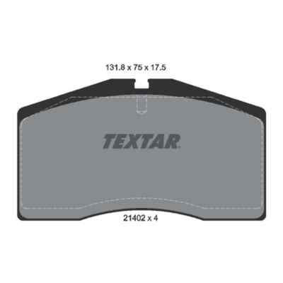 TEXTAR Bremsbelagsatz, Scheibenbremse 2140201
