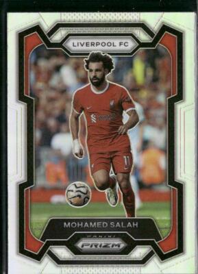 2023-24 Panini Prizm Premier League #73 Mohamed Salah Silver | eBay