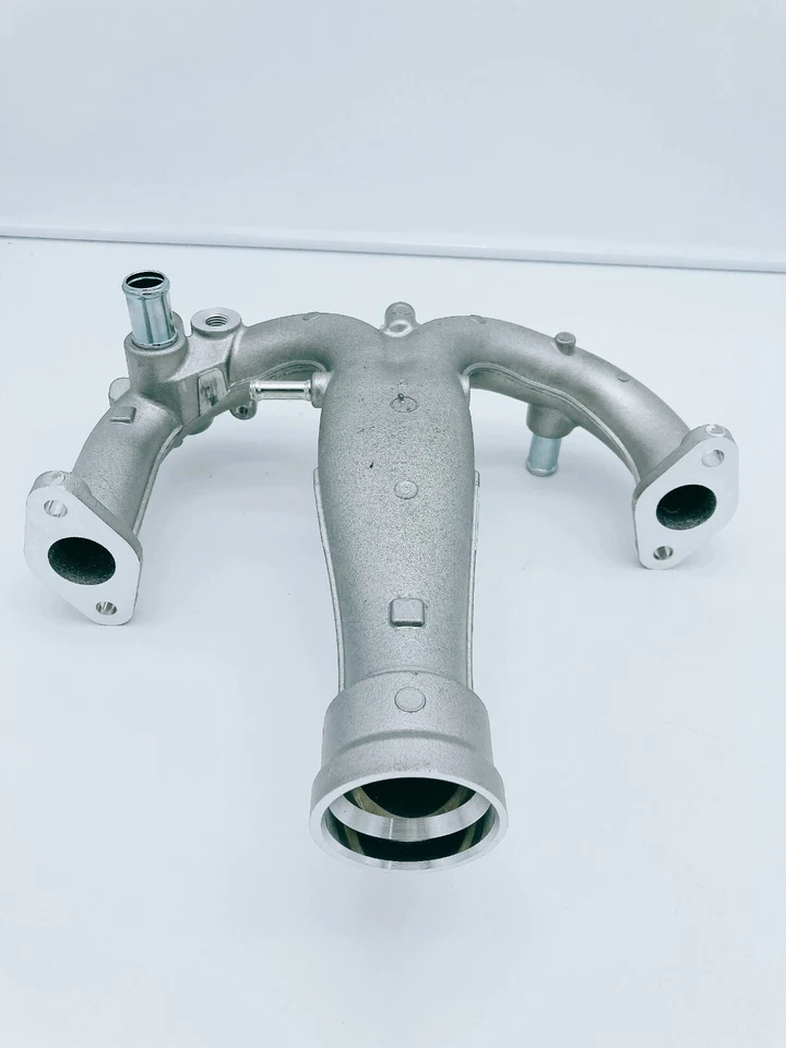 Genuine Nissan R35 GT-R GTR Water Outlet + Gasket 2 Set 2014- — 第 2/4 张图片