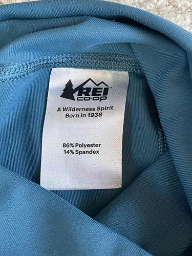 REI Co-op Active Pursuits Tights Youth Size M 10-12 Teal - Picture 7 of 9