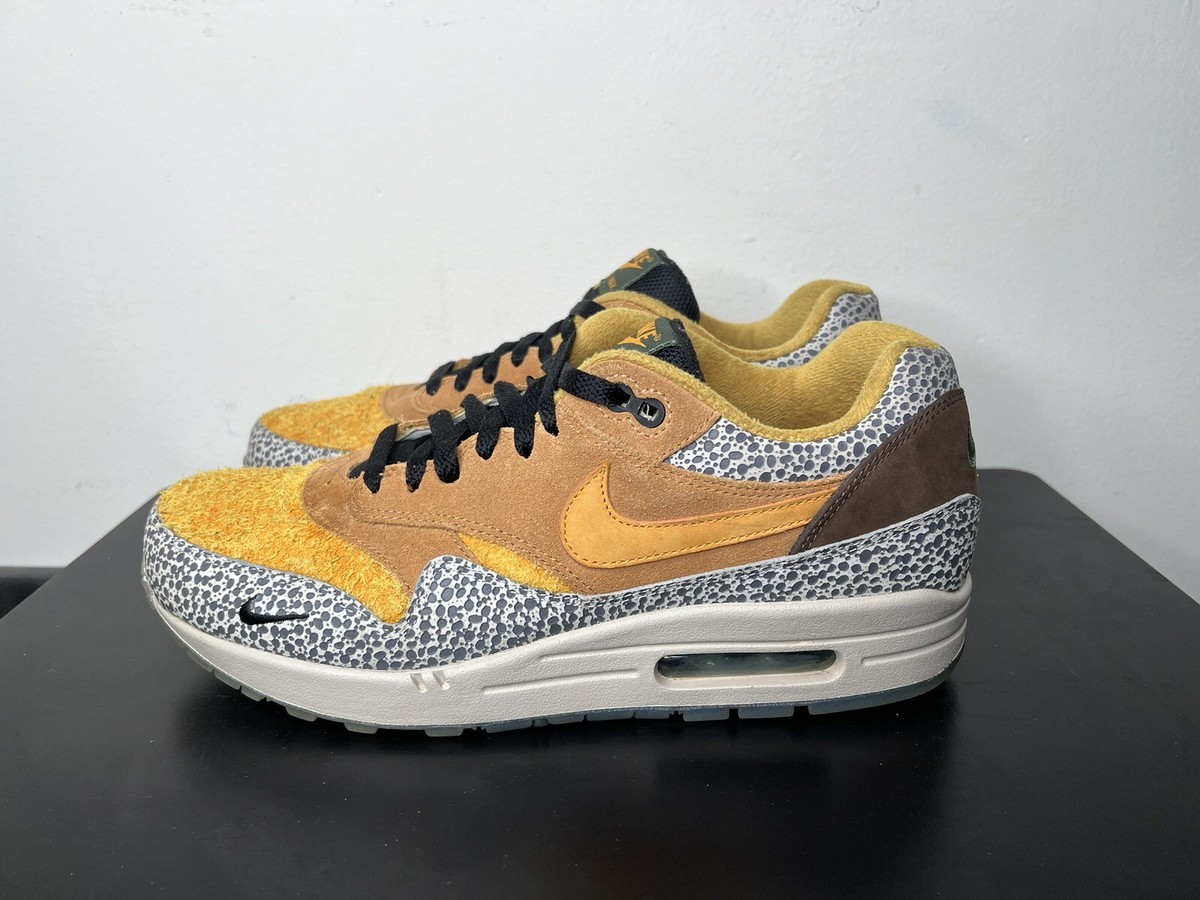 NIKE AIR MAX 1 PREMIUM QS SAFARI Atmos Supreme Sz 11 AM 98 NIKE AIR MAX 1 PREMIUM QS SAFARI Atmos Supreme Sz 11 AM 98