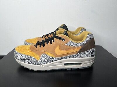 NIKE AIR MAX 1 PREMIUM QS SAFARI Atmos Supreme Sz 11 AM 98 NIKE AIR MAX 1 PREMIUM QS SAFARI Atmos Supreme Sz 11 AM 98