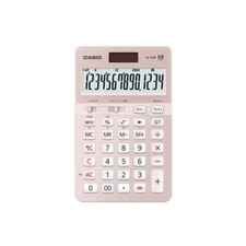 Rosa JS-40B Casio Calculadora Función Fiscal Contador 14 dígitos