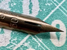 Vintage GILLOTT'S 303 Victoria Pen Hand Grind Ex Fine Flexy DREAM POINT Dip Nib