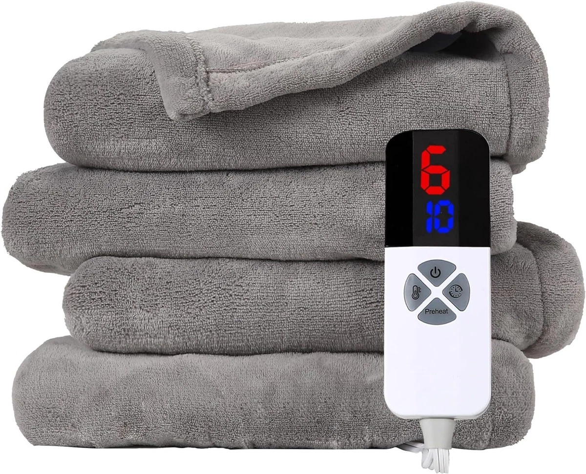 How long does an electric blanket take to heat up new arrivals